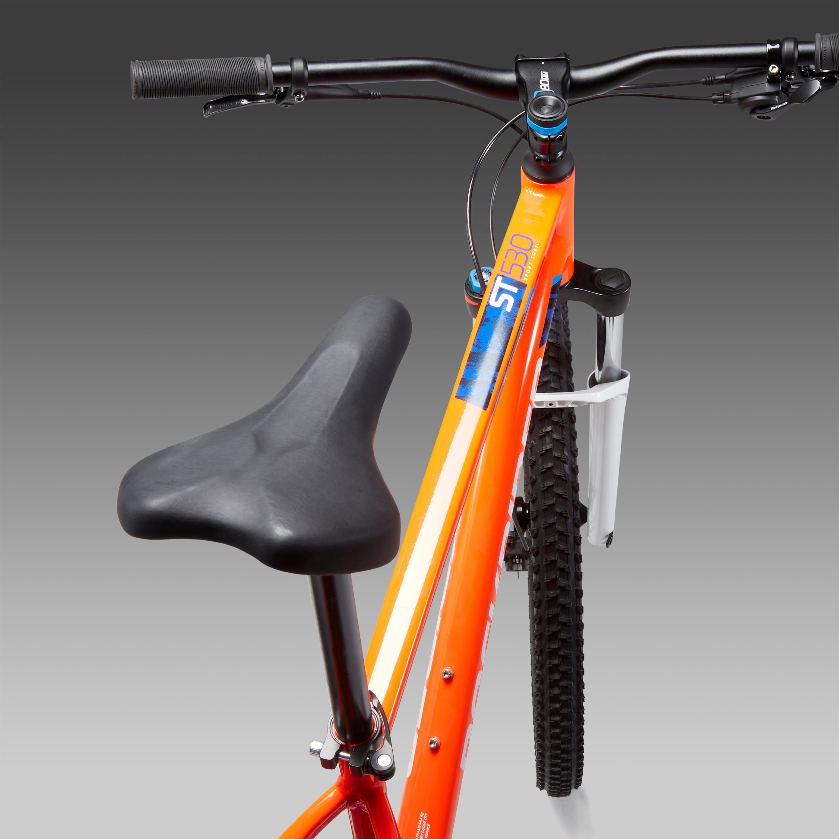 27.5 Inch Mountain bike Rockrider ST 530 - Orange 6/11