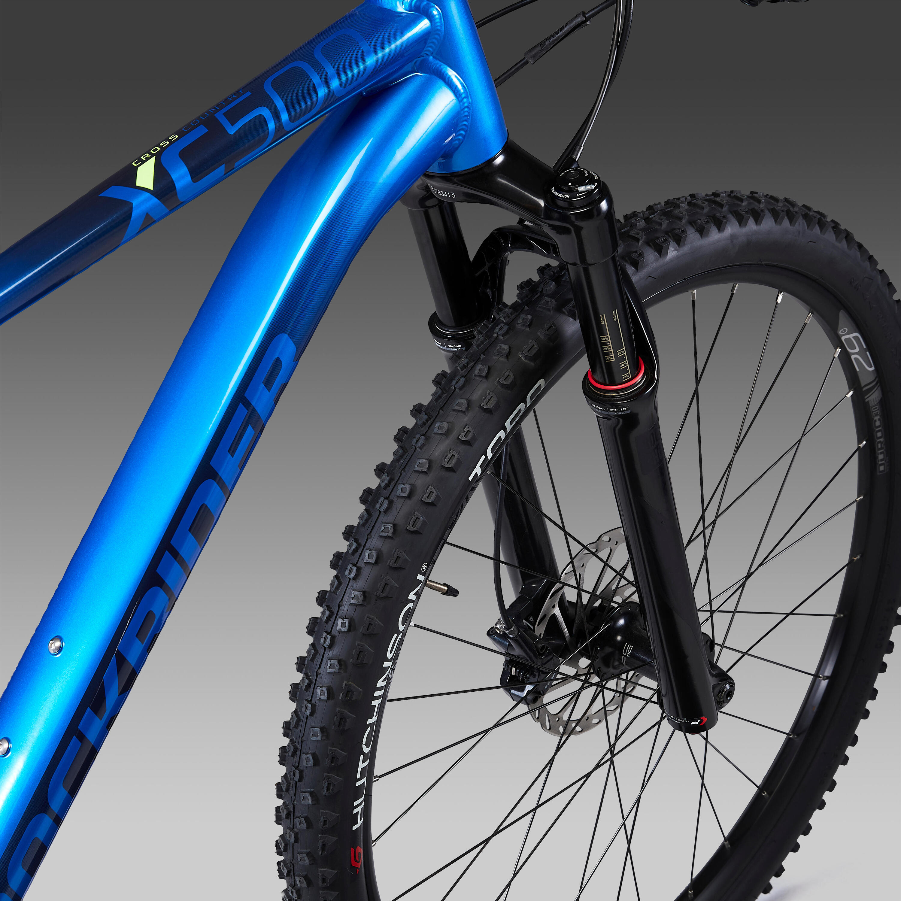 29" Semi Rigid Mountain Bike XC 500 Eagle 1x12 - Electric Blue 5/12