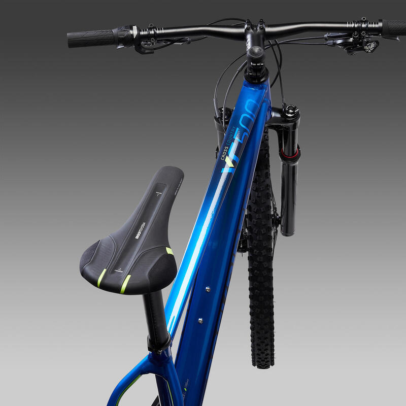 BICICLETA DE MONTAÑA ROCKRIDER XC 500 ALUMINIO 29" 12V azul eléctrico