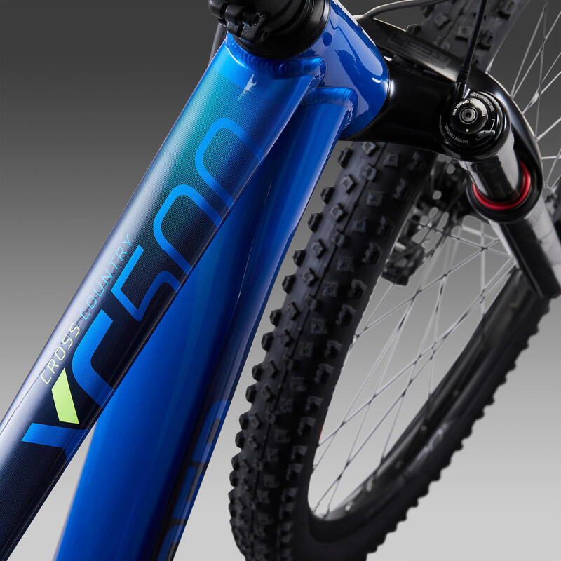 BICICLETA DE MONTAÑA ROCKRIDER XC 500 ALUMINIO 29" 12V azul eléctrico