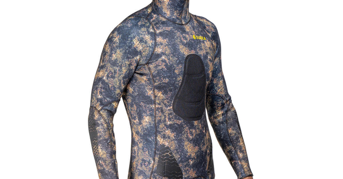 Muta Seac Snake Lady 5 Mm Con Cappuccio – Neoprene UltraStretch, Camouflage 3D
