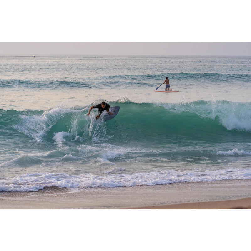 Skimboard 900 Adulte bleu gris Fibre composite