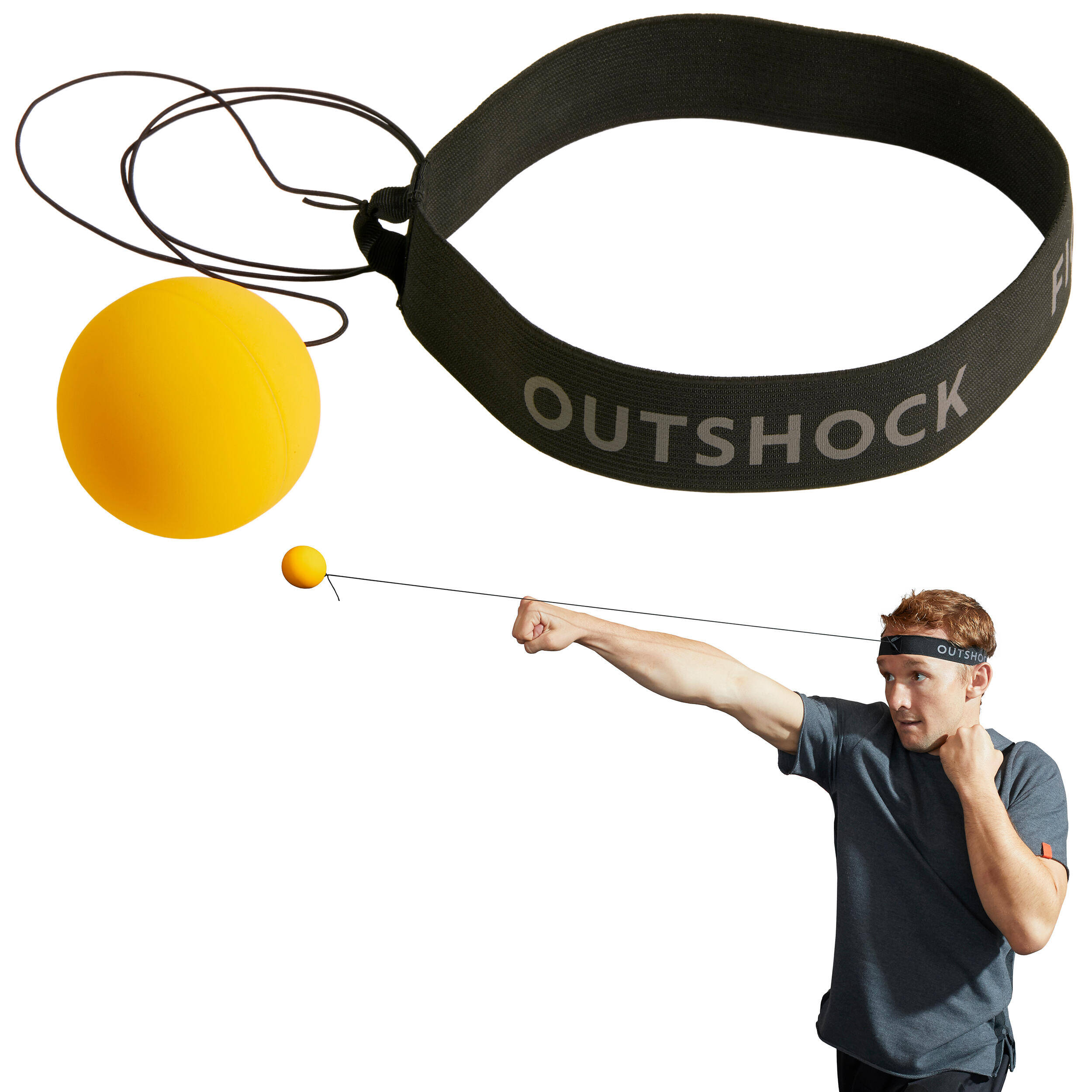 Boxing Reflex Ball for Precision Strike Work. -  4