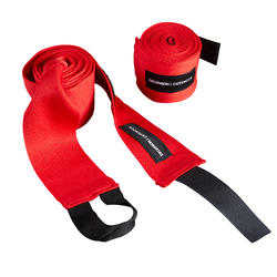 VENDAS DE BOXEO 2,5 M ROJO - Decathlon