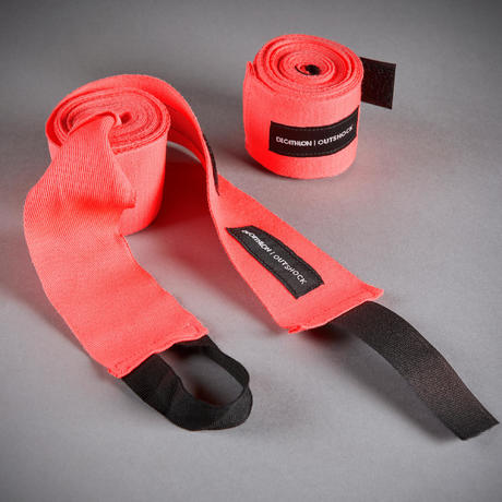 pink boxing wraps