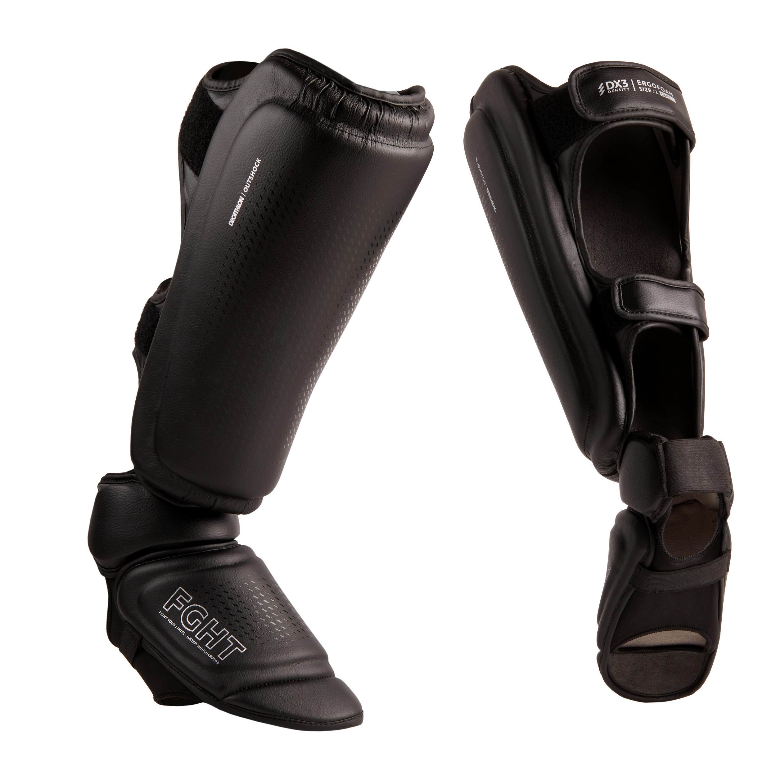 kickboxing foot and shin guards