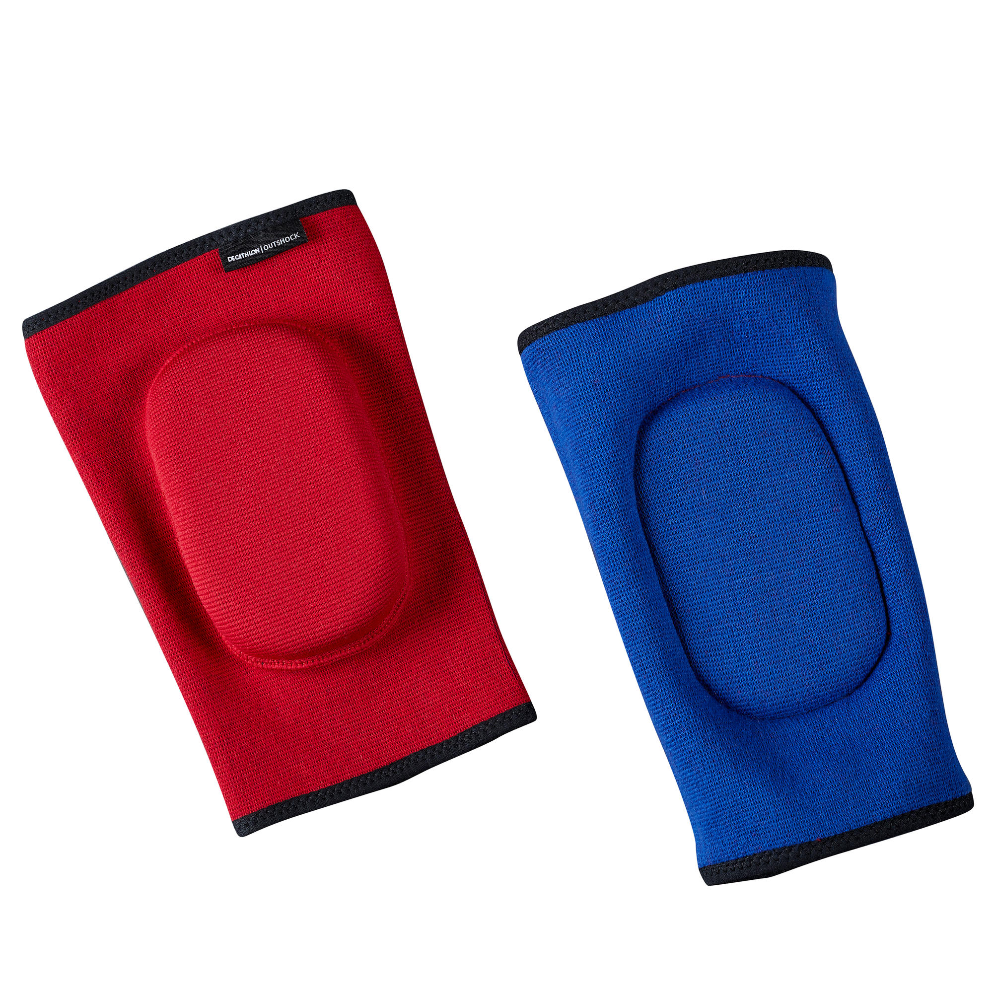 Muay Thai Elbow Pads for Training or Competition Reversible Red/Blue