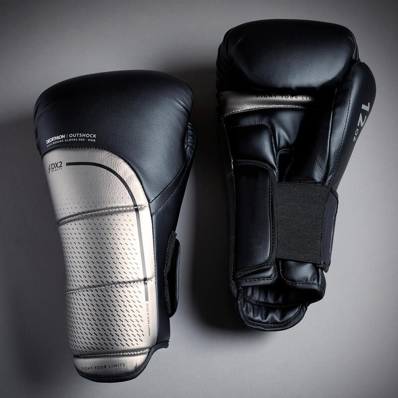Kickboxing Gloves 500 Black