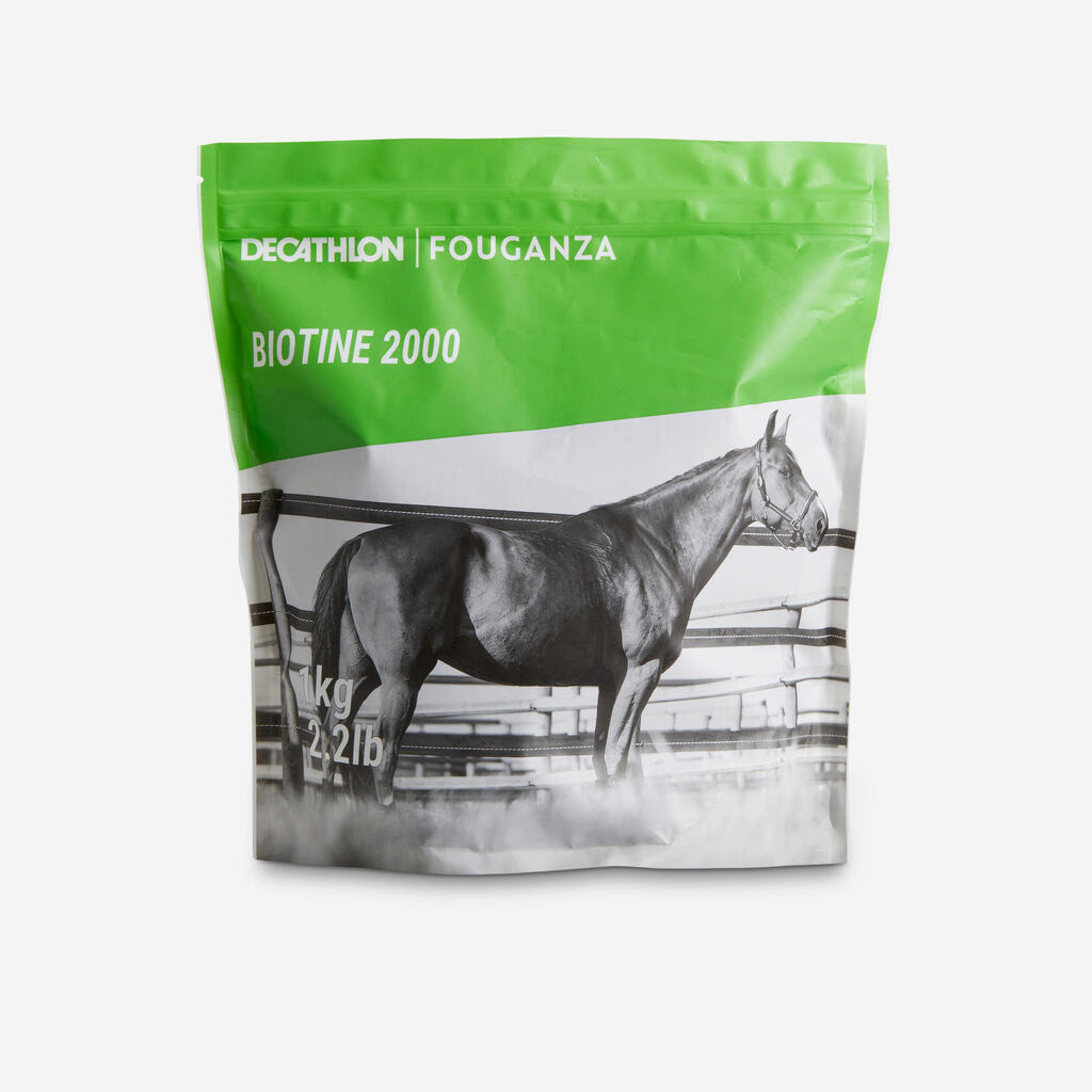 Biotin Horse Riding Food Supplement For Horse/Pony - 1 kg
