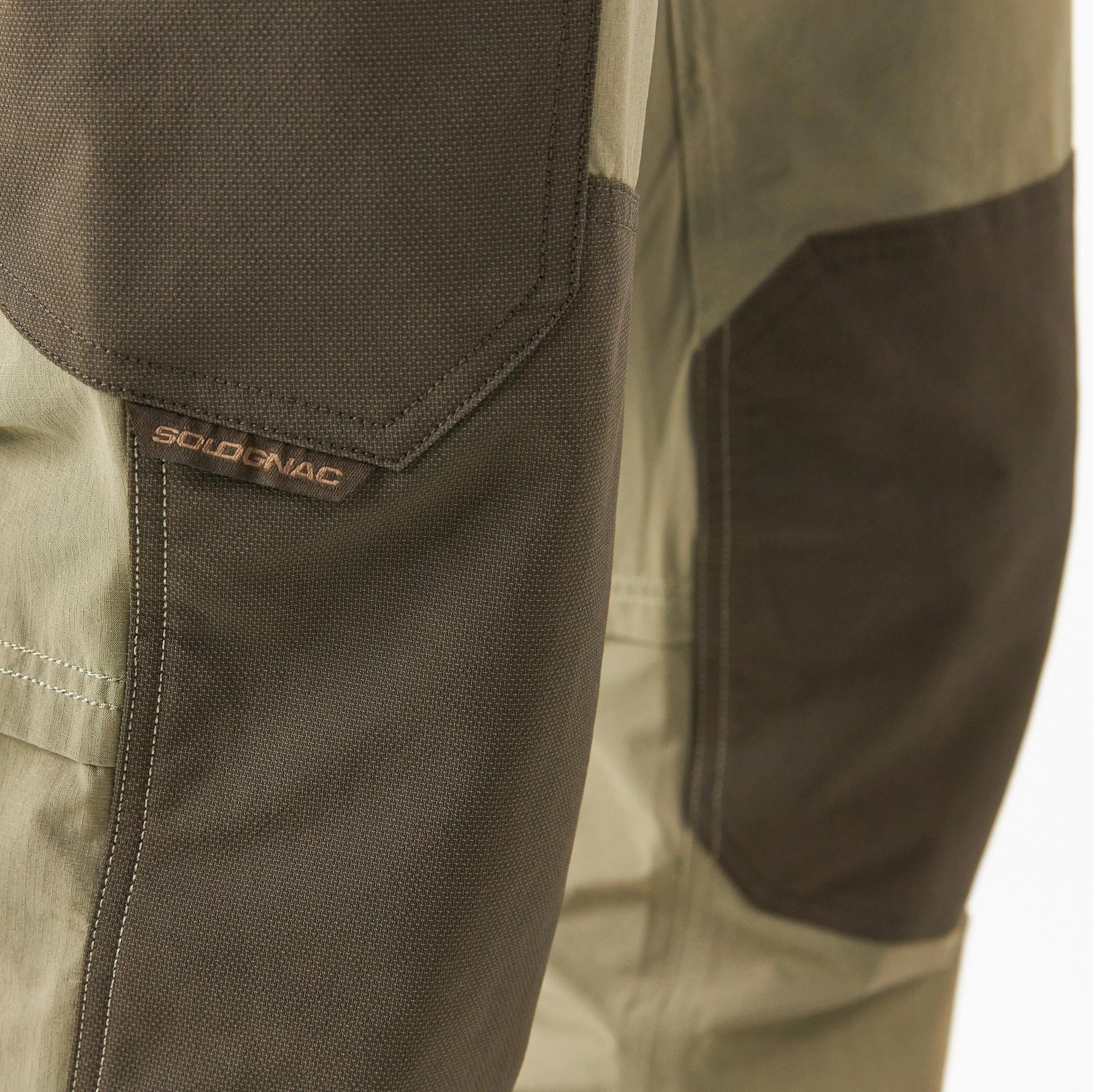 BREATHABLE AND DURABLE TROUSERS 520 GREEN 15/17