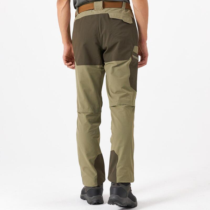 Pantalón De Caza Hombre Solognac 520 Verde Ligero Transpirable Resistente