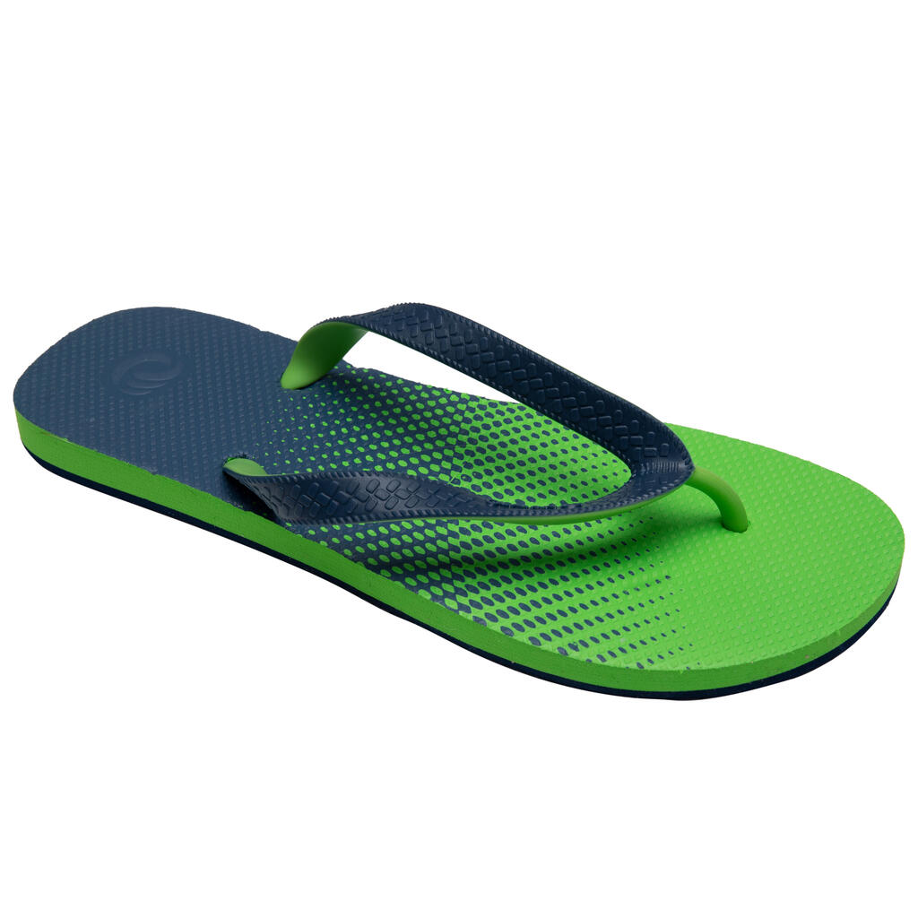 Zehensandalen Herren 190 grün/blau