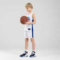 Kids' Intermediate Basketball Shoes SS500H - Navy