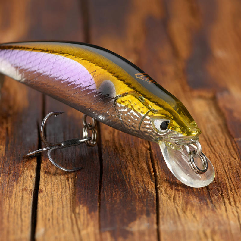 MINNOW HARD LURE FOR TROUT WXM MNWFS US 50 FRY Decathlon