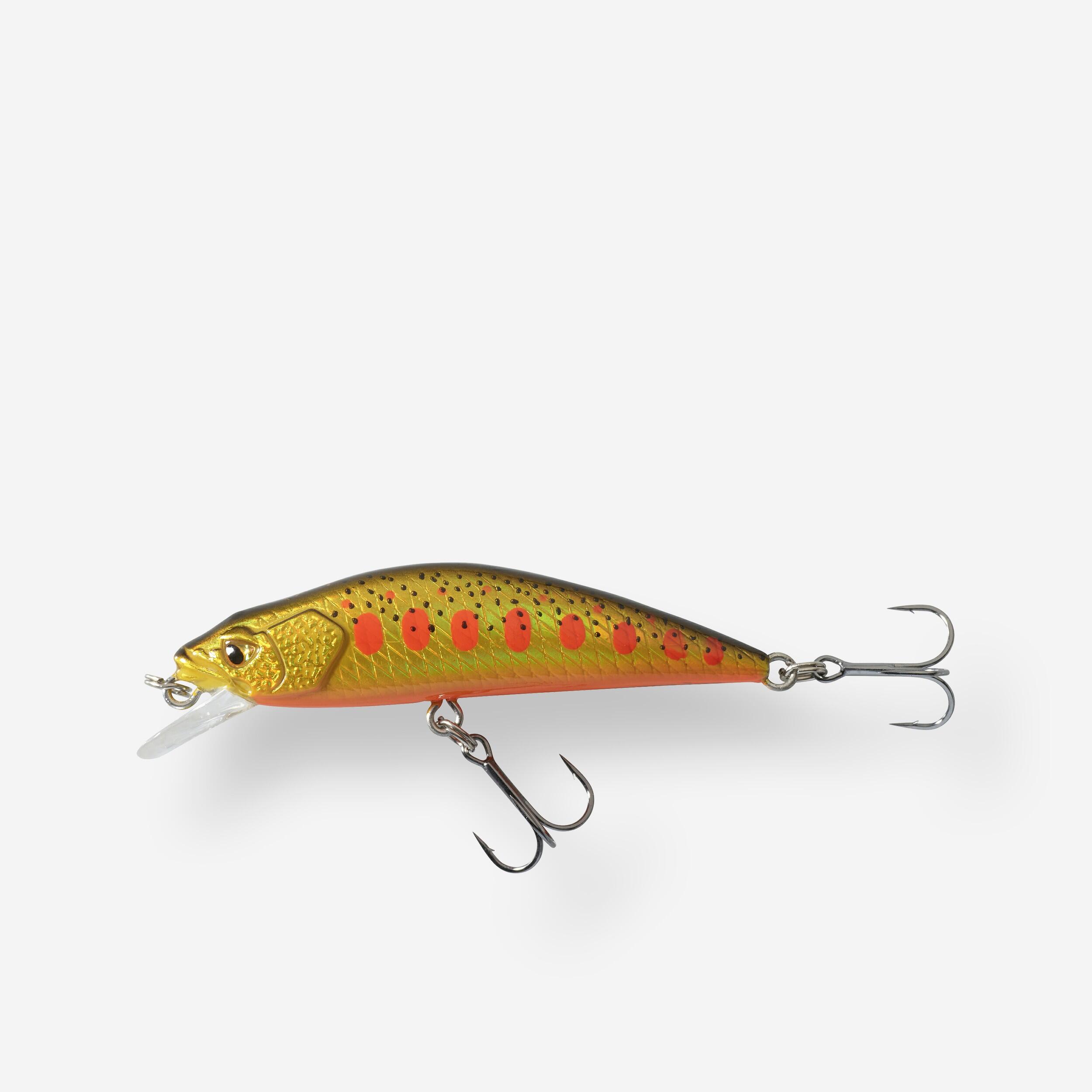 PLUG BAIT TROUT MINNOW LURE FISHING MNWFS 50 US YAMAME ORANGE - CAPERLAN