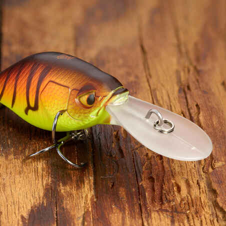 LURE FISHING CRANKBAIT PERCH KIT POPPER MINNOW 3 CRANKBAIT