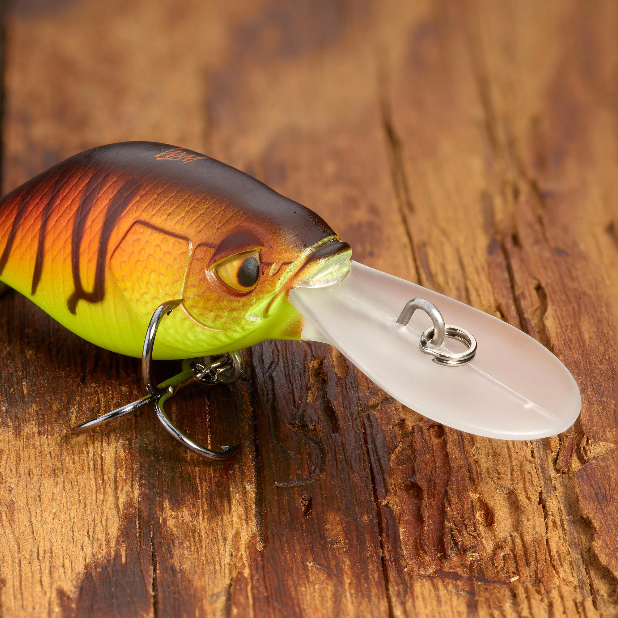 SWIMMING FISH CRANKBAIT DEEP DIVING WXM CRKDD 40 F ORANGETIGER