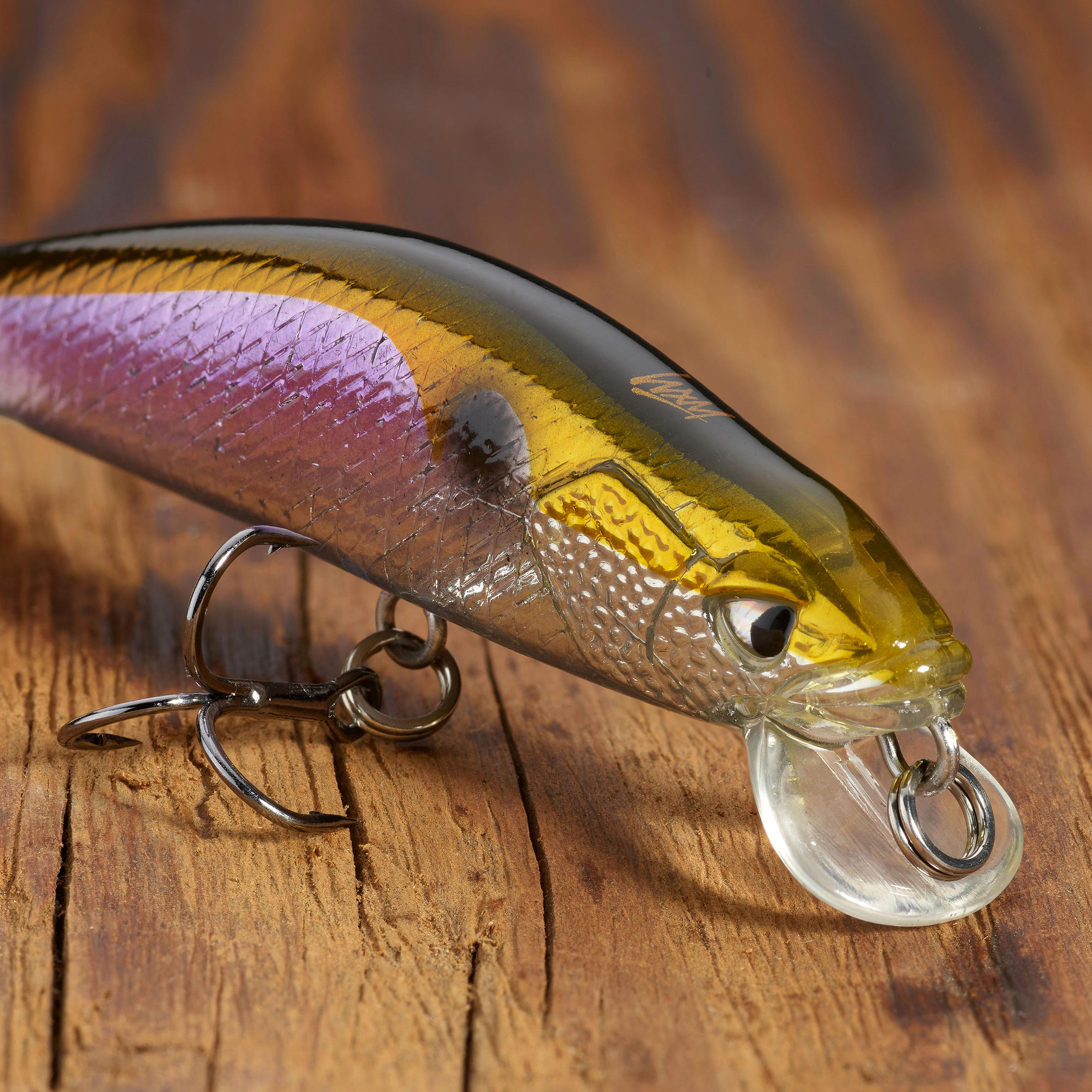 POISSON NAGEUR TRUITE MINNOW PÊCHE AUX LEURRES MNWFS 65 US ALEVIN - CAPERLAN