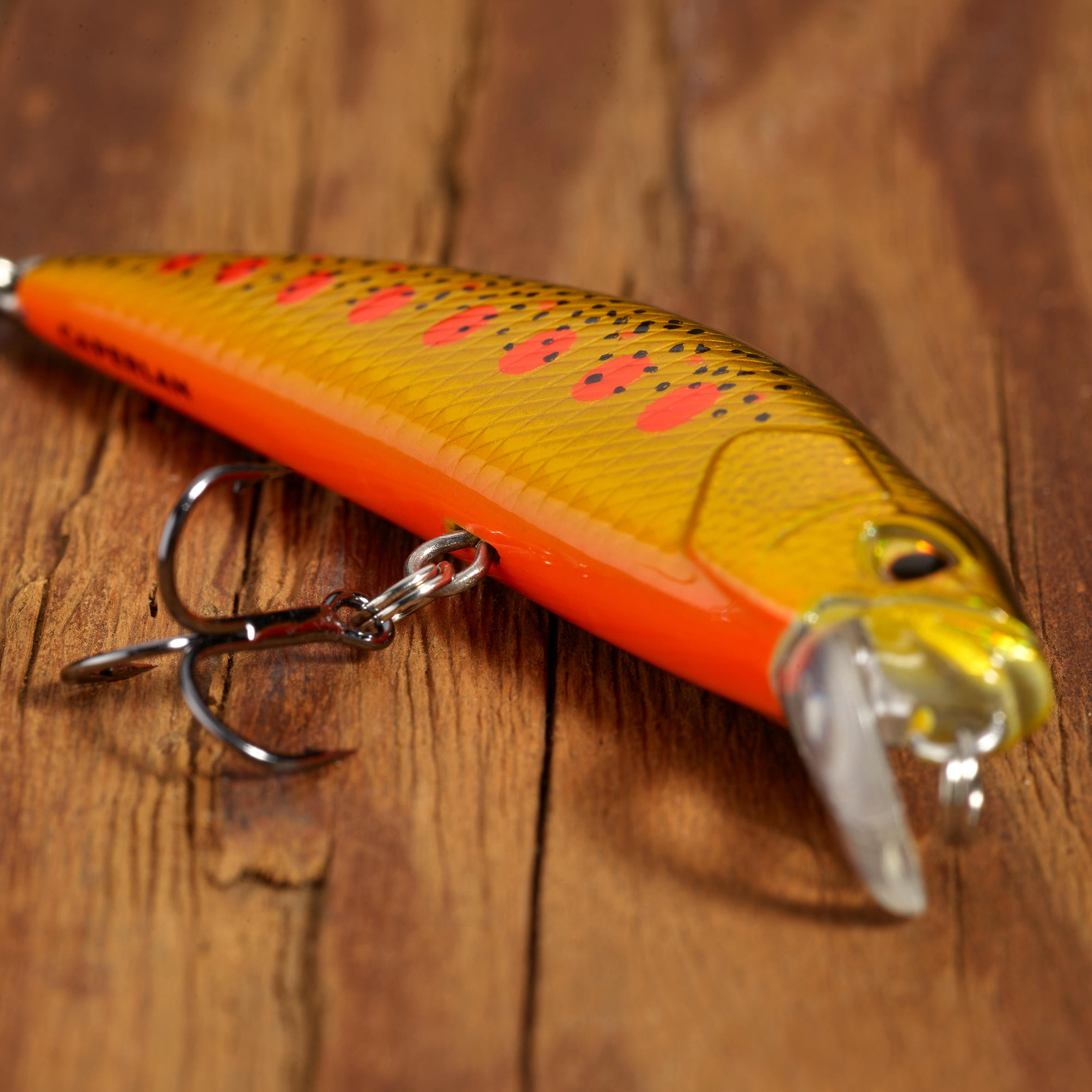 PLUG BAIT TROUT MINNOW LURE FISHING MNWFS 65 US YAMAME ORANGE - CAPERLAN