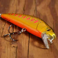 Señuelo de Pesca Spinning Minnow Trucha Wxm Mnwfs 65 US Yamame Naranja