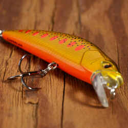 MINNOW HARD LURE FOR TROUT WXM MNWFS 65 US YAMAME - ORANGE