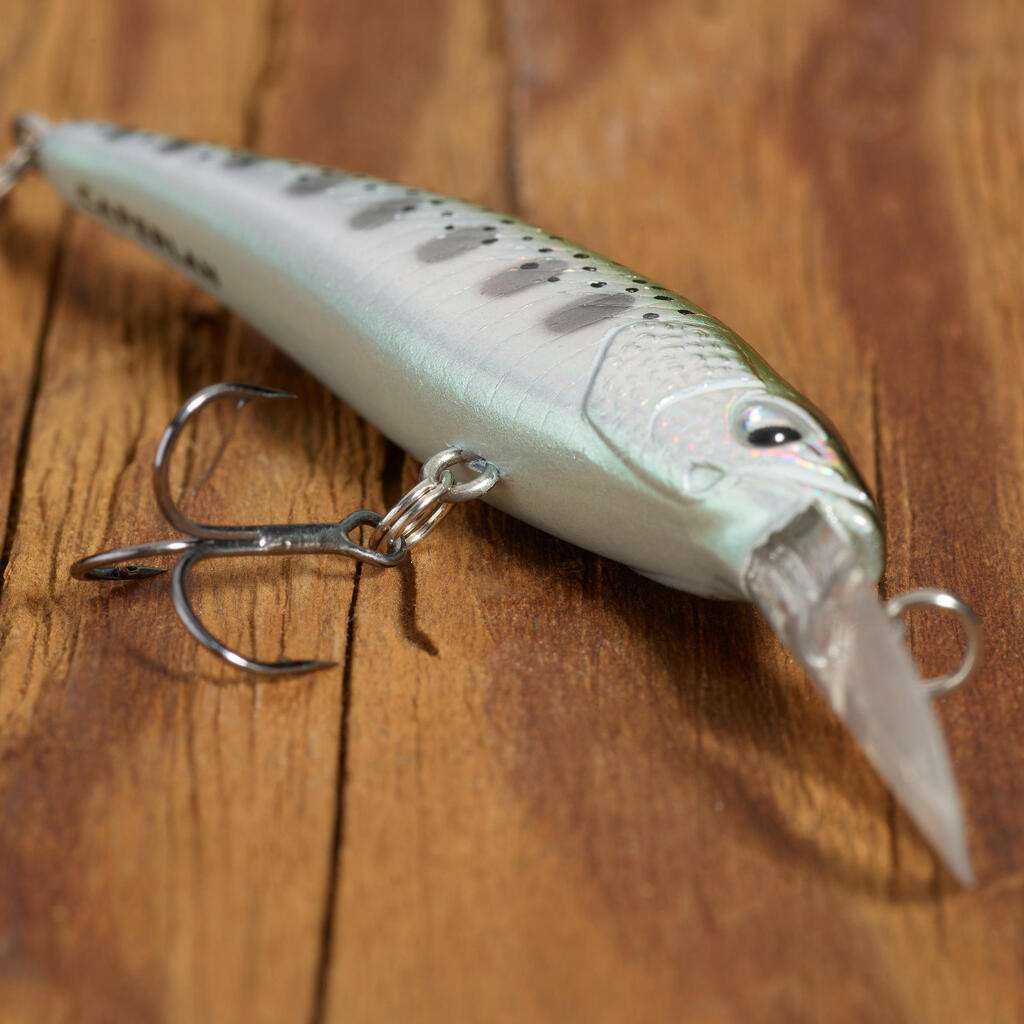 פיתיון FIRETIGERMNWDD 50 SP AYU מלאכותי /פיתיון פקק JERKBAIT MINNOW עמוק 
