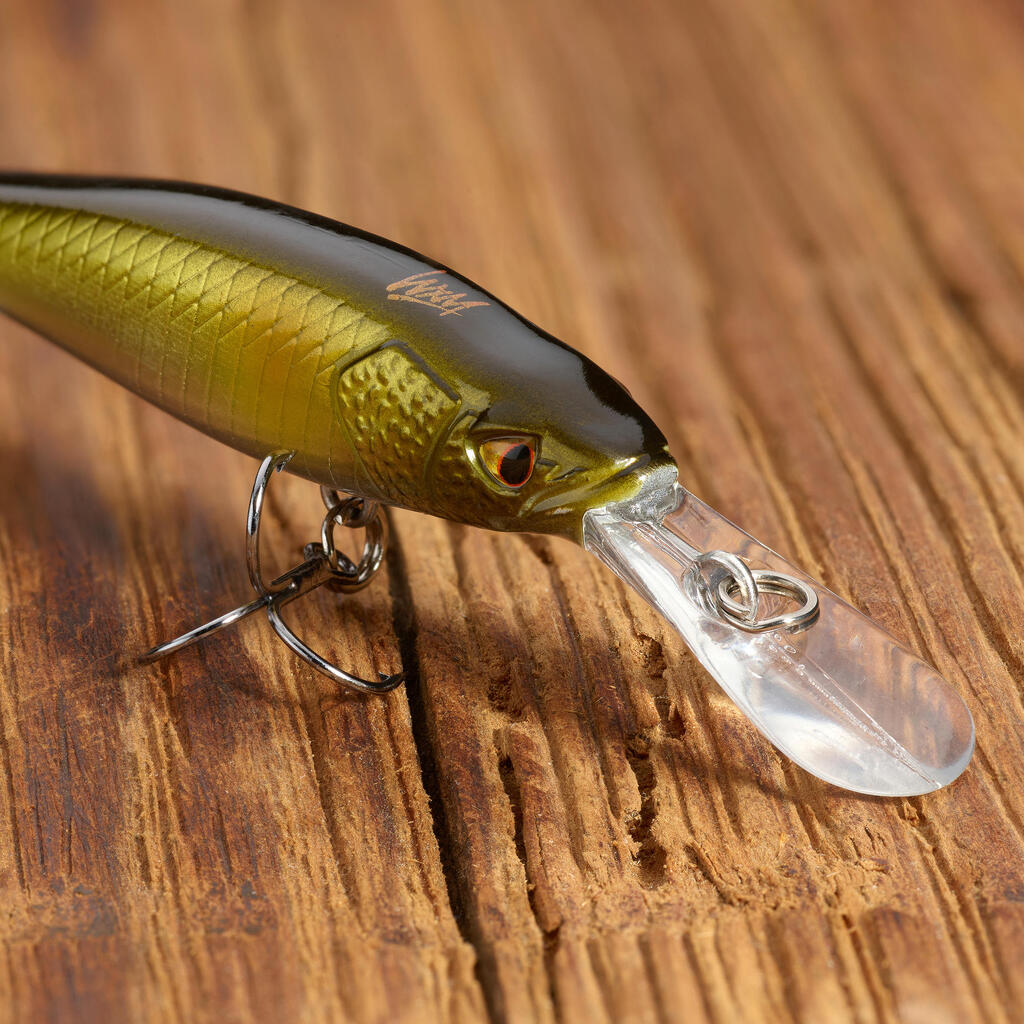 Wobler Jerkbait / Deep Minnow WXM MNWDD 50 SP modrý chrbát