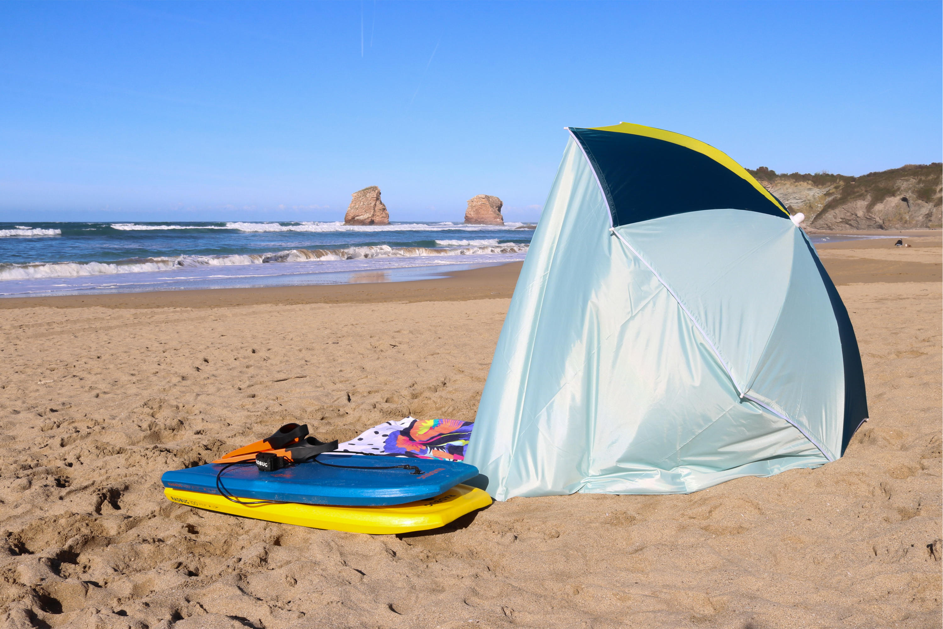 Paruv Windstop Beach Umbrella Radbug Decathlon