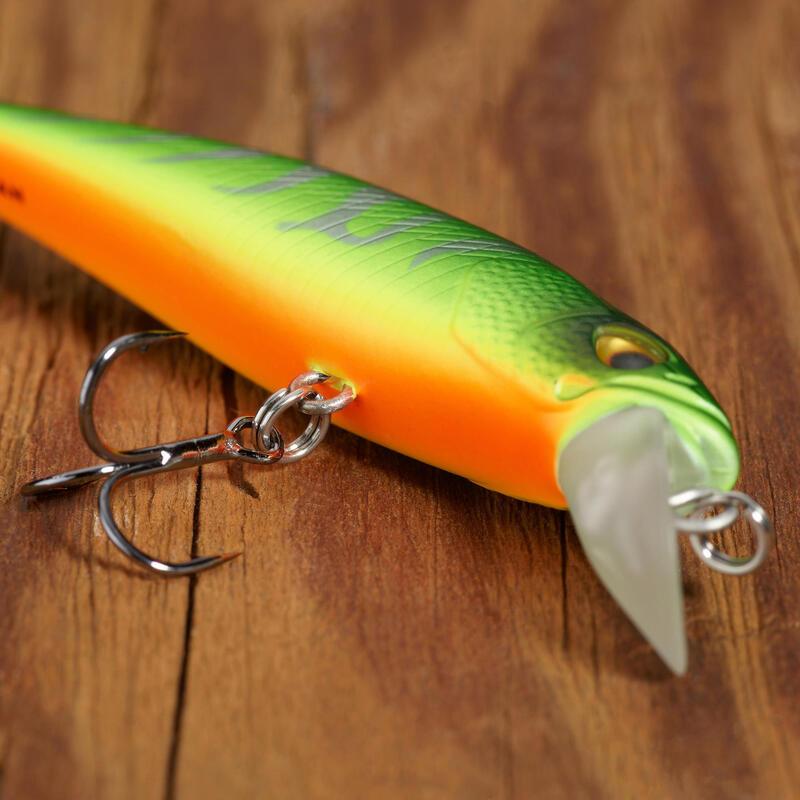 AMOSTRA FLUTUANTE PESCA JERKBAIT MINNOW WXM MNW 65 SP FIRETIGER