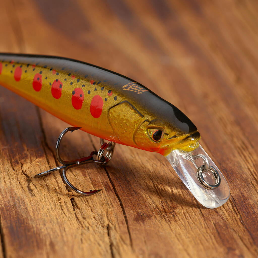 Wobbler Jerkbait Minnow WXM MNW 50 SP blauer Rücken