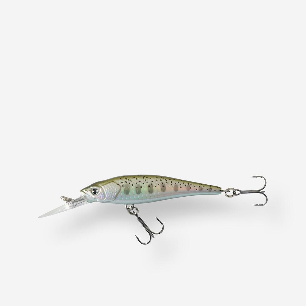 פיתיון FIRETIGERMNWDD 50 SP AYU מלאכותי /פיתיון פקק JERKBAIT MINNOW עמוק 