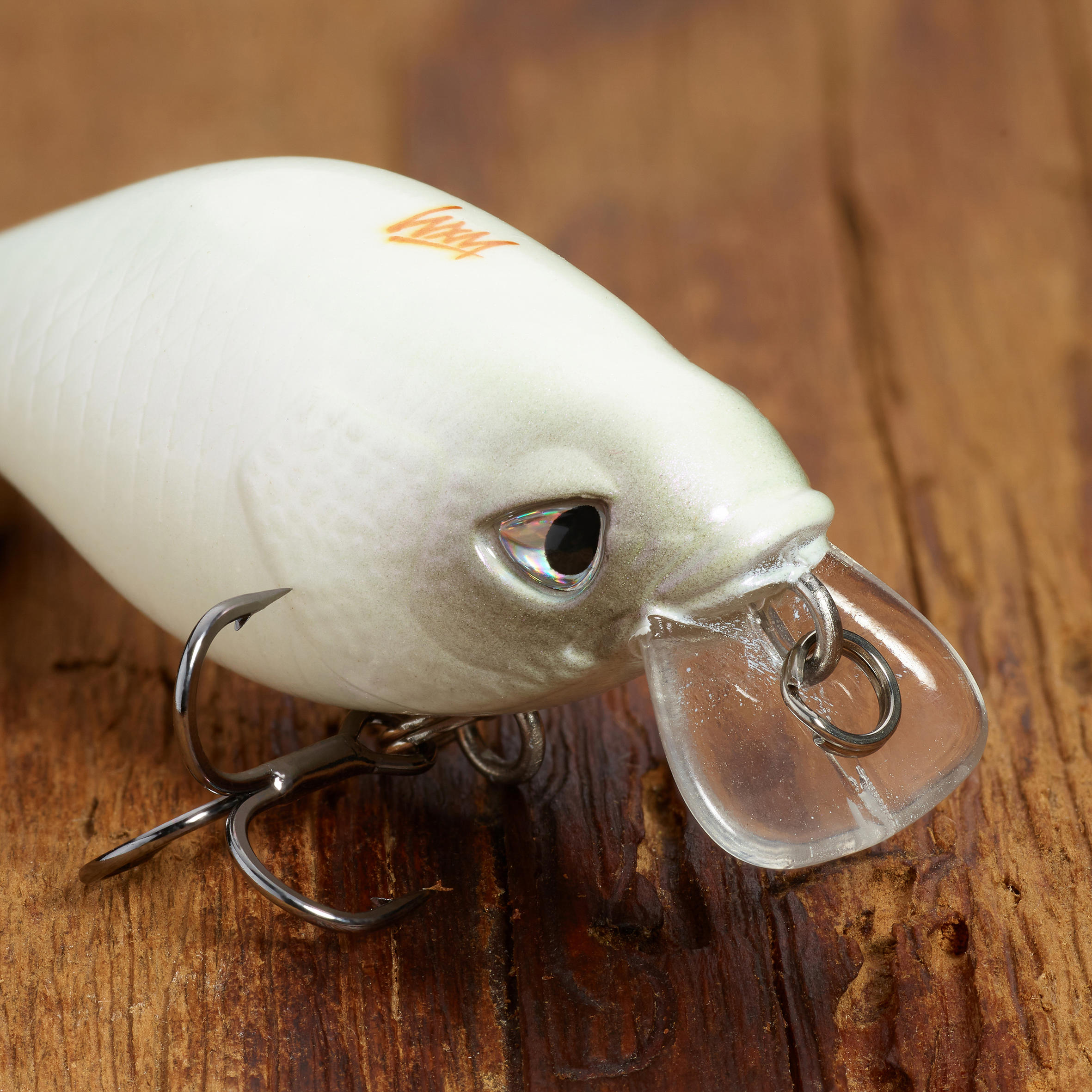 CRANKBAIT HARD LURE SHALLOW RUNNER WXM CRKSR 40 F - WHITE 2/4