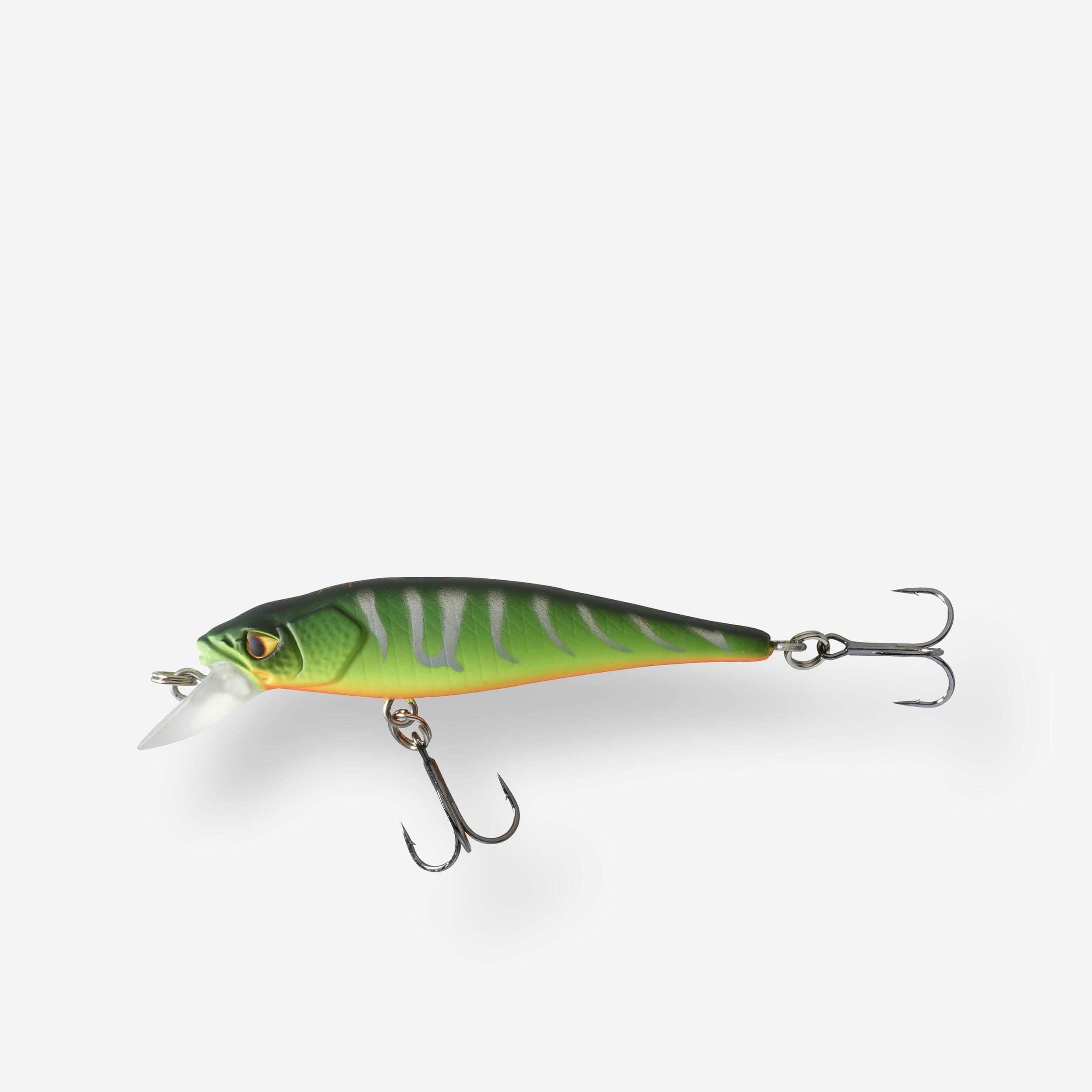 Amostra flutuante pesca jerkbait minnow wxm mnw 50 sp firetiger
