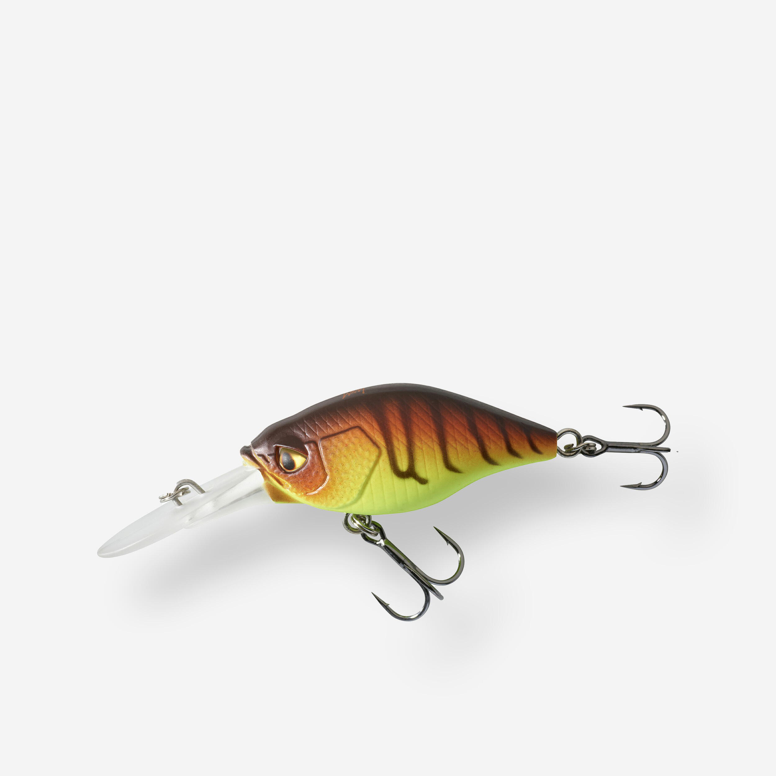 POISSONS NAGEURS POPPER MINNOW CRANKBAIT PÊCHE AUX LEURRES KIT PERCHE 3 PN - CAPERLAN