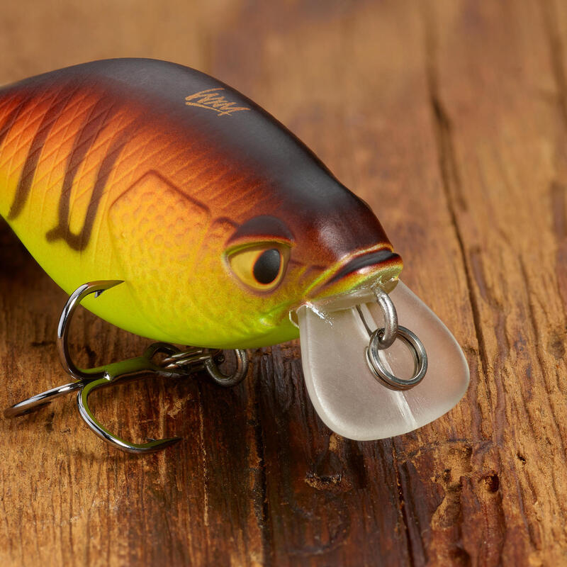 AMOSTRA FLUTUANTE PESCA CRANKBAIT SHALLOW RUNNER WXM CRKSR 40 F ORANGETIGER