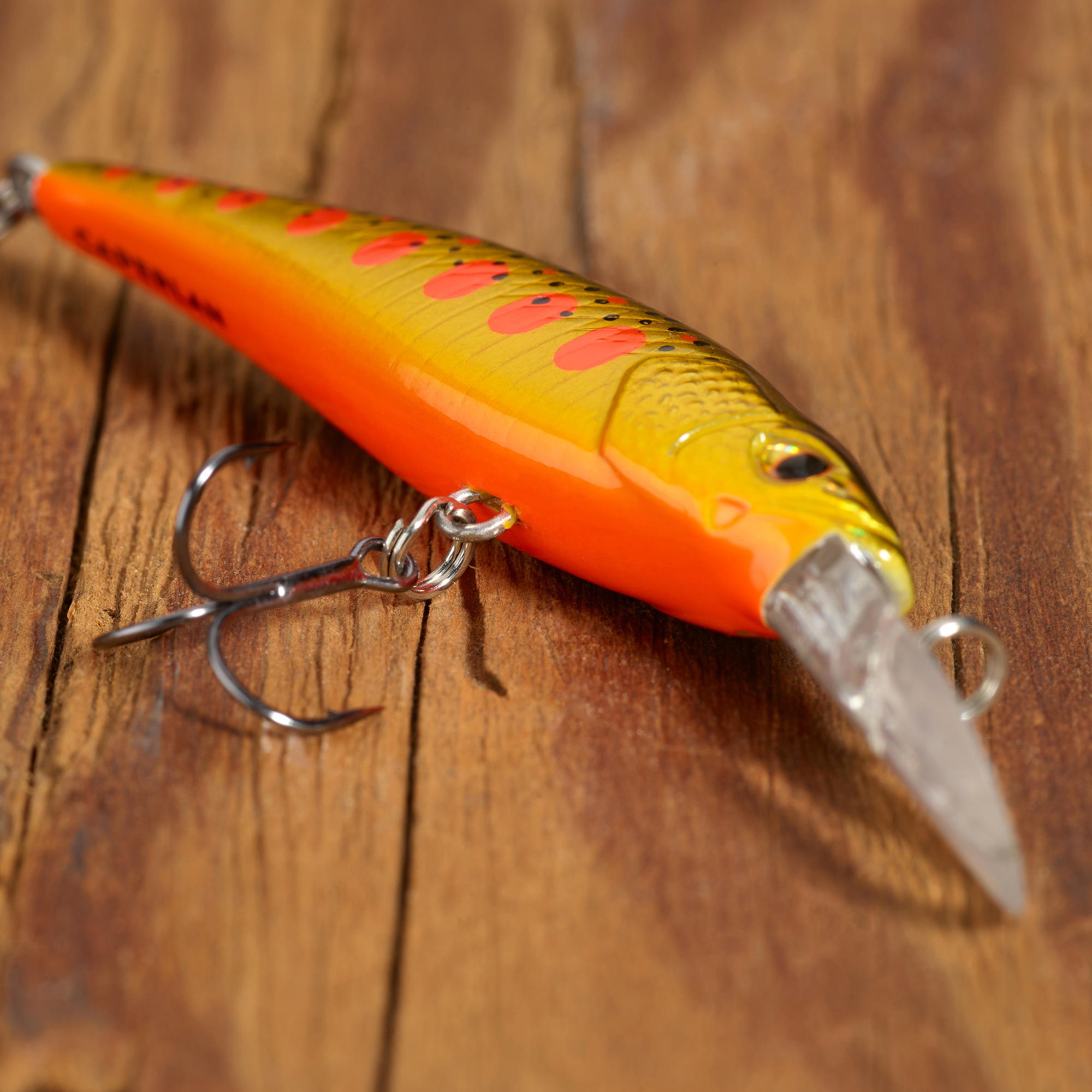 SWIMMING FISH JERKBAIT / DEEP MINNOW WXM MNWDD 50 SP YAMAME ORANGE