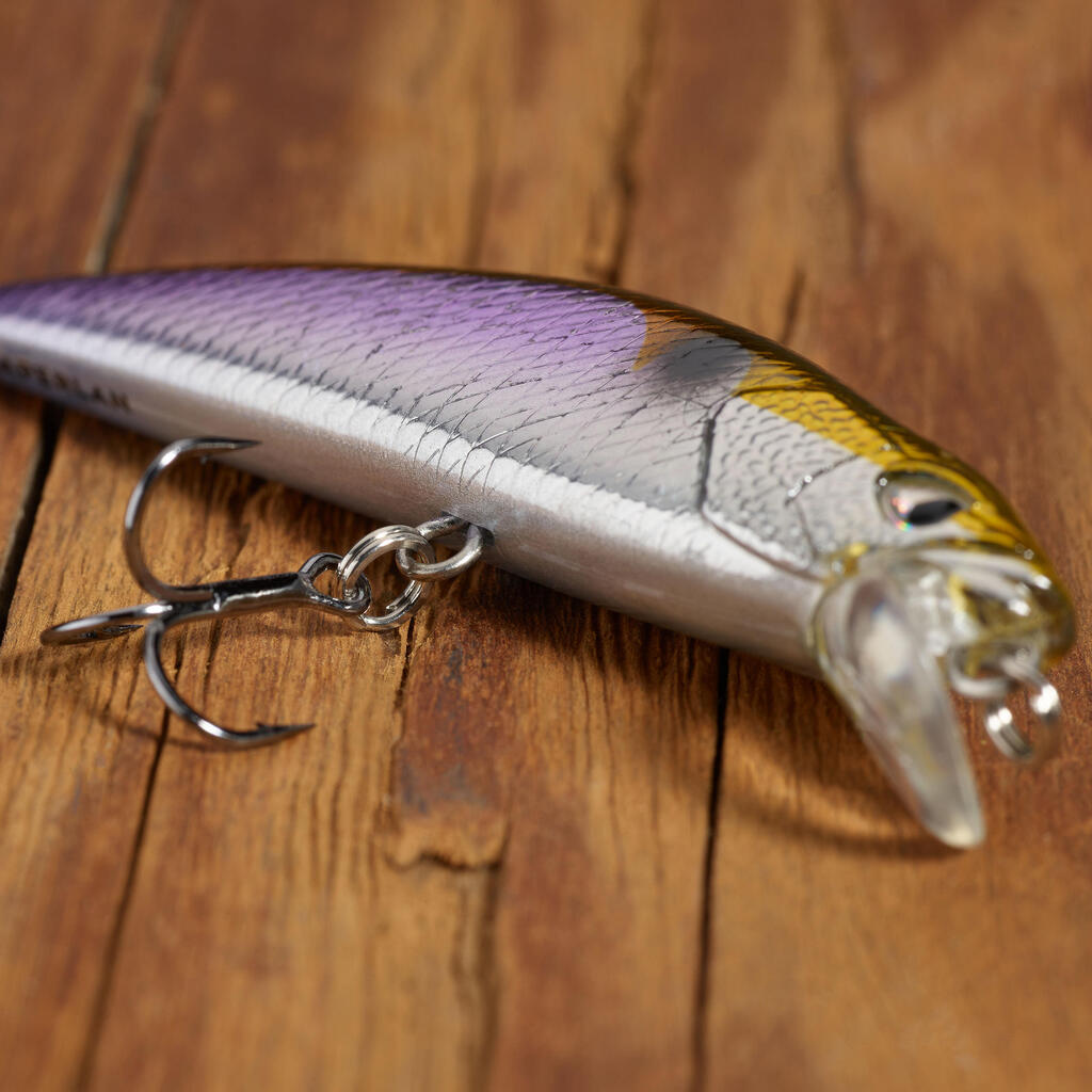 MINNOW HARD LURE FOR TROUT WXM  MNWFS 65 US BLACK BASS