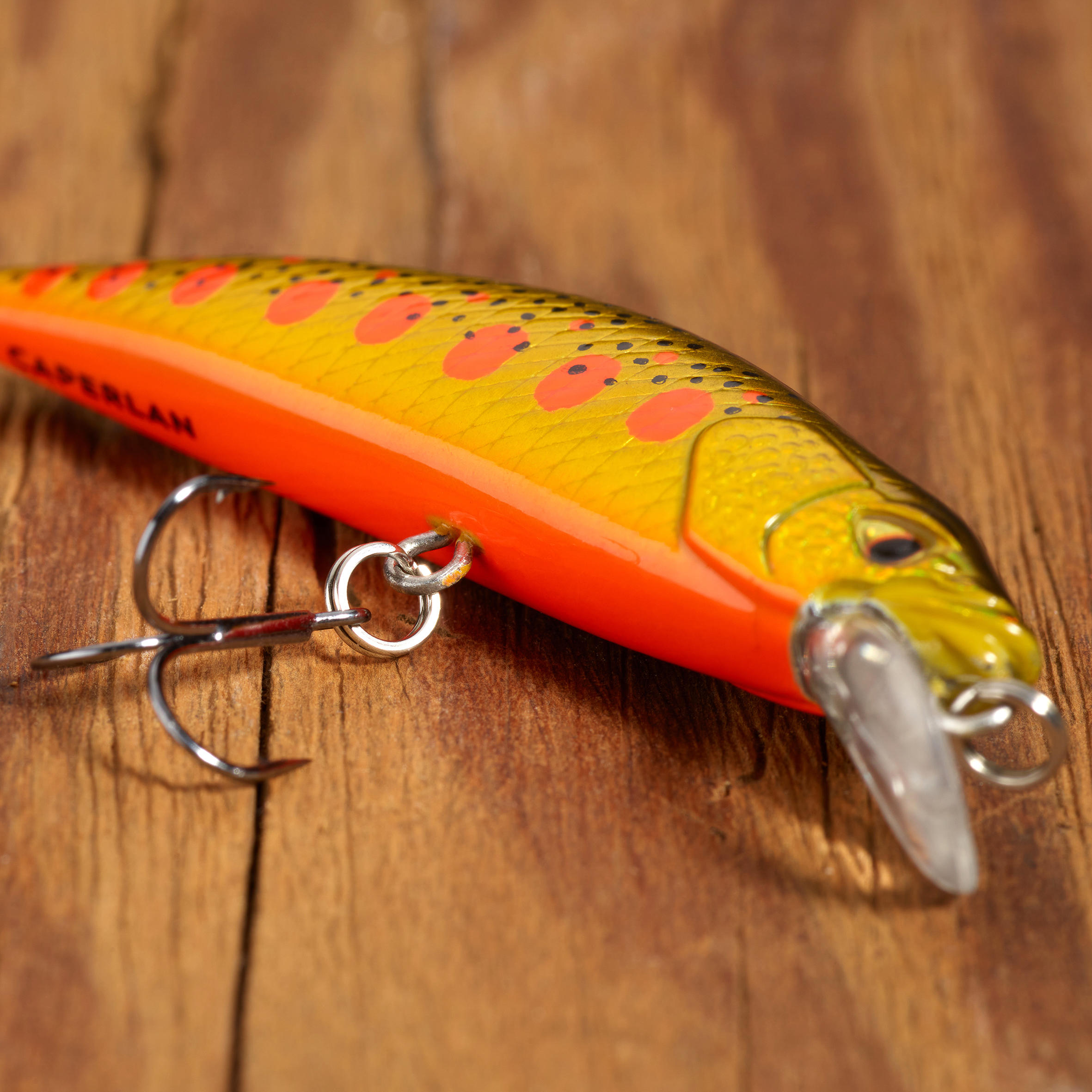 PLUG BAIT TROUT MINNOW LURE FISHING MNWFS 50 US YAMAME ORANGE - CAPERLAN