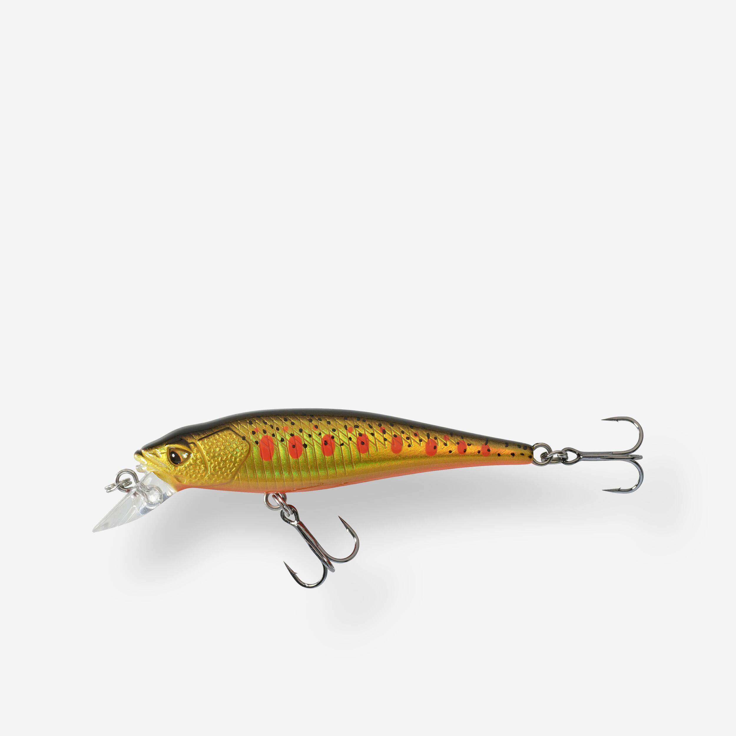 POISSON NAGEUR JERKBAIT MINNOW PÊCHE AUX LEURRES MNW 65 SP YAMAME ORANGE