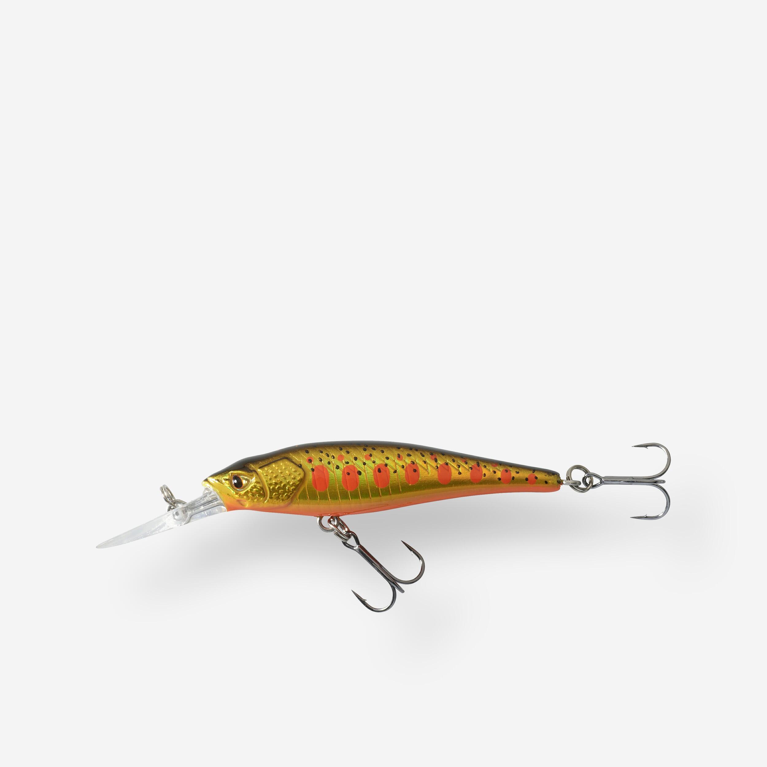 SWIMMER FISH JERKBAIT / DEEP MINNOW WXM MNWDD 50 SP YAMAME ORANGE