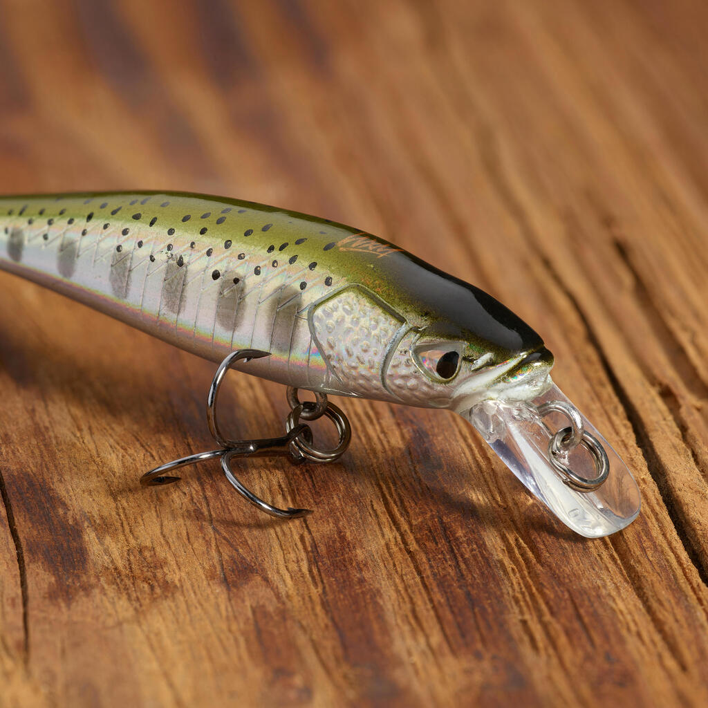 Wobler Jerkbait Minnow WXM MNW 50 SP Modrý chrbát