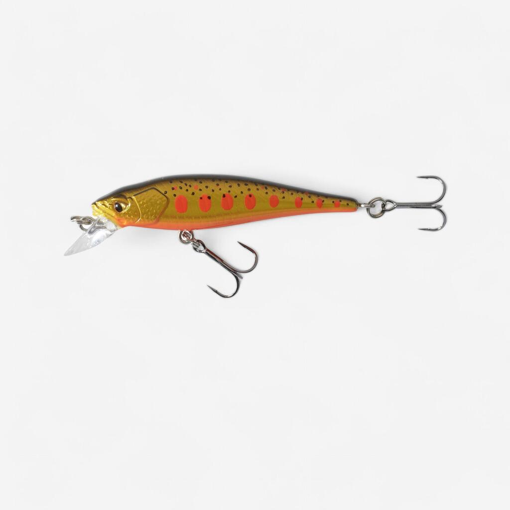 Narandžasti vobler džerk za varaličarenje MINNOW MNW 50 SP YAMAME