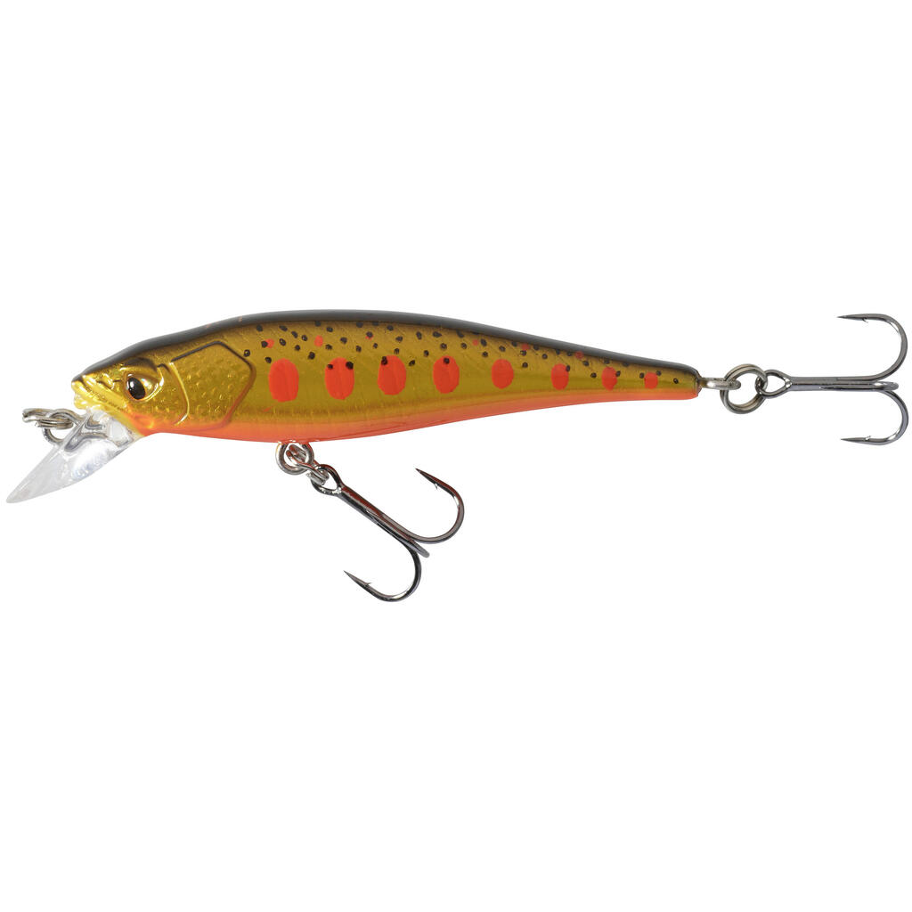 Wobbler Jerkbait Minnow WXM MNW 50 SP blauer Rücken