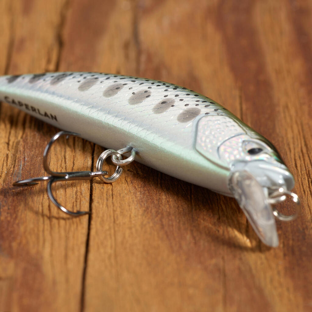 MINNOW HARD LURE FOR TROUT WXM  MNWFS 50 US - GREEN BACK