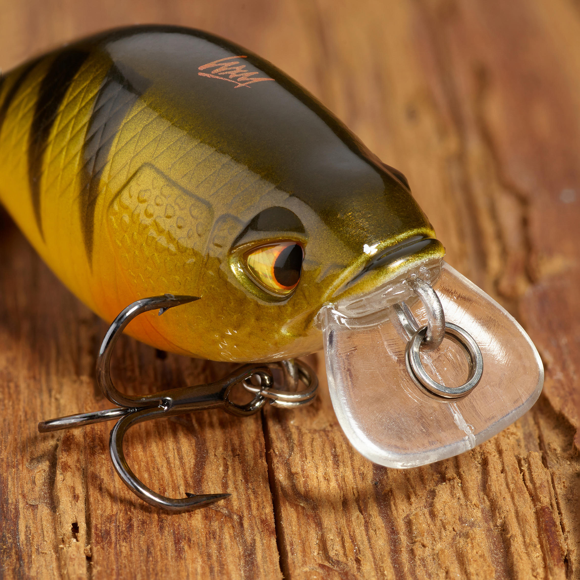 PLUG BAIT CRANKBAIT SHALLOW RUNNER LURE FISHING CRK 40 F PERCH - CAPERLAN