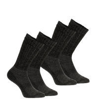 Chaussettes chaudes de randonnée - SH500 U-WARM MID - x2 paires