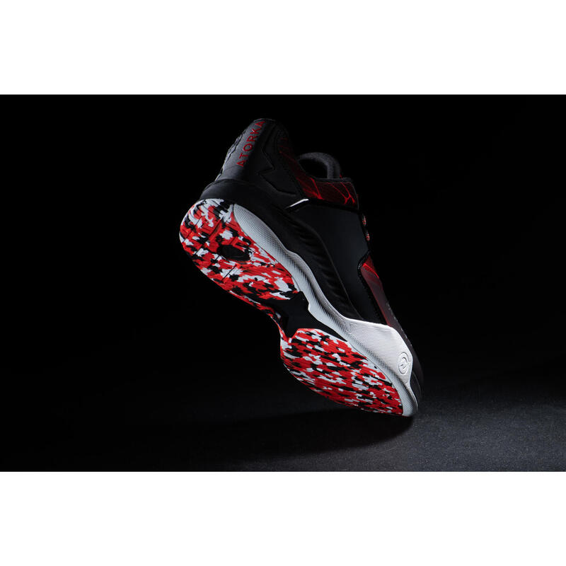 Men's Handball Shoes H900 Stronger - Black/Red