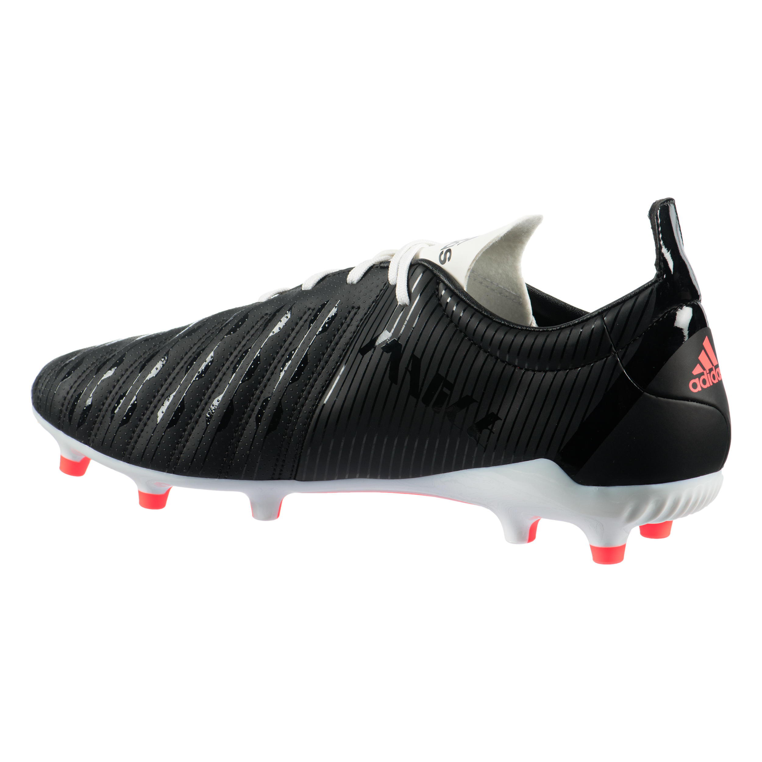 Adult Dry Pitch Moulded Rugby Boots Malice FG - Black 2/7