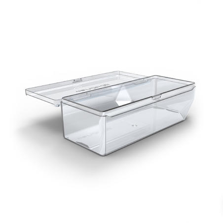 SWIMMING GOGGLES SOFT - SIZE S - CLEAR LENSES - CORAL PINK