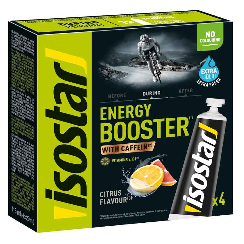 ЕНЕРГИЕН ГЕЛ ENERGY BOOSTER, 4X29 МЛ, ЦИТРУС ЕНЕРГИЕН ГЕЛ ENERGY BOOSTER, 4X29 МЛ, ЦИТРУС